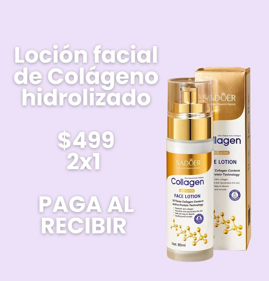 Loción facial anti-edad colageno hidrolizado